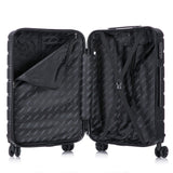 InUSA. Bipack de Maletas 51 y 71 cm Trend Negro